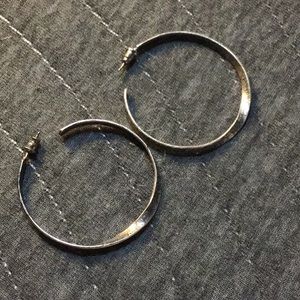 Silpada Twist of Fate Hoops
